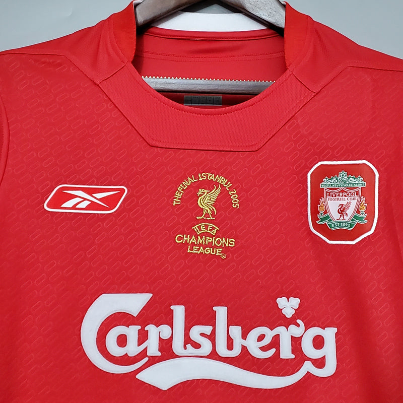 LIVERPOOL I 2005 LIGA DE CAMPEONES HOMBRE (RETRO)