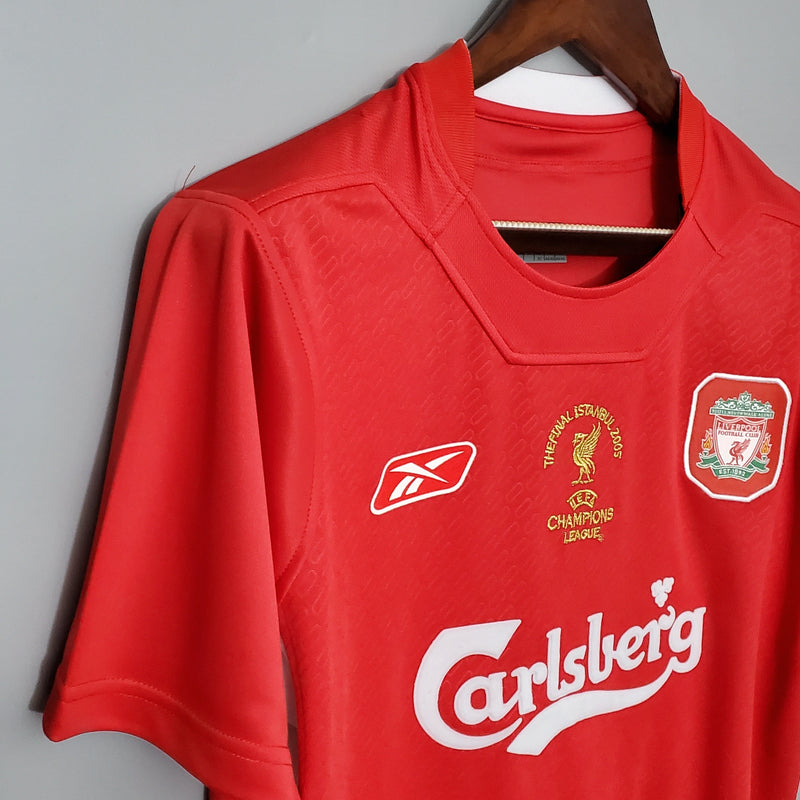 LIVERPOOL I 2005 LIGA DE CAMPEONES HOMBRE (RETRO)