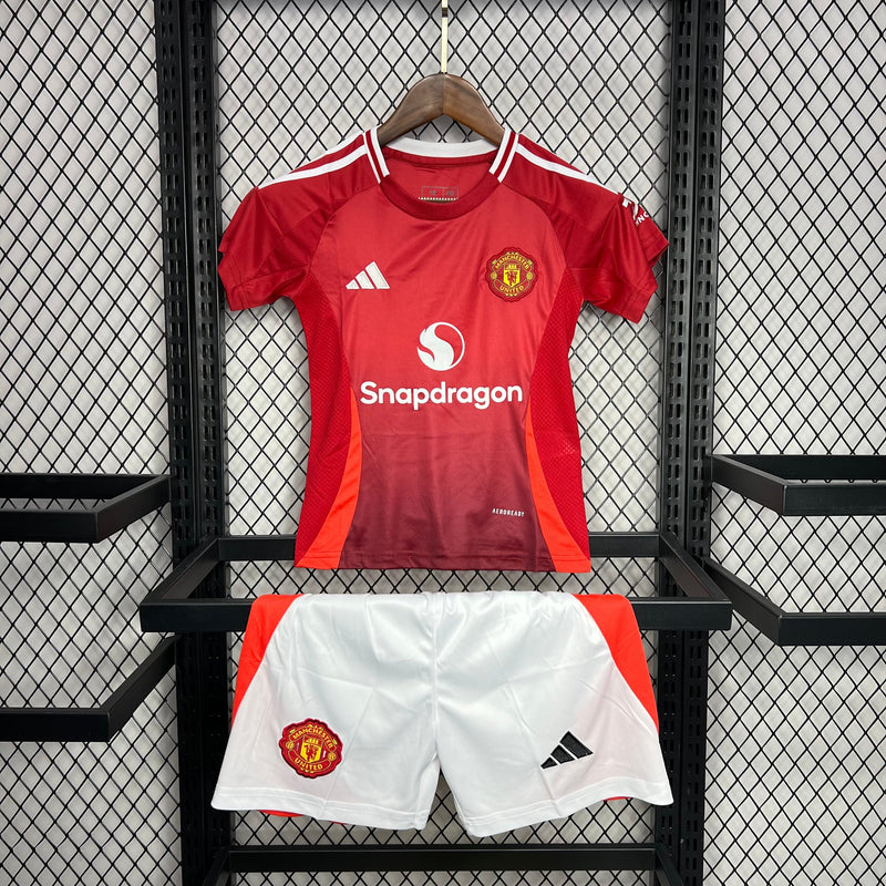 MANCHESTER UNITED I 24/25 CONJUNTO INFANTIL